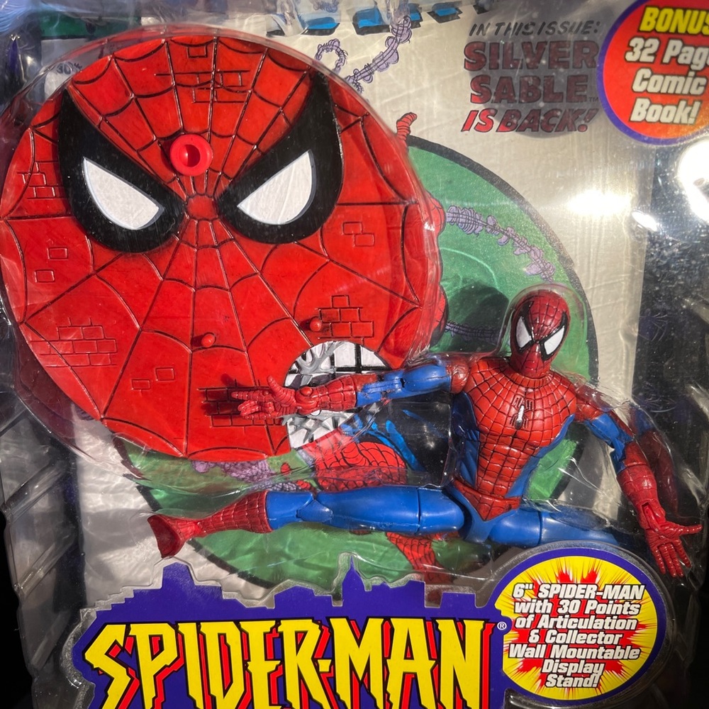 The Amazing Spider-Man #301 Marvel 2000 Spider-Man Classics 6" Action Figure.🔥